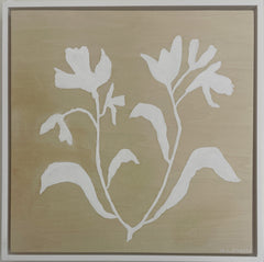 Birch & Blossoms I