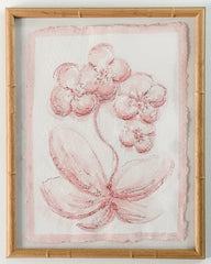 Pink Toile Orchid No. 2