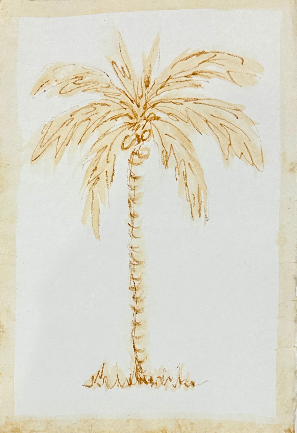 Toile Palm No. 9