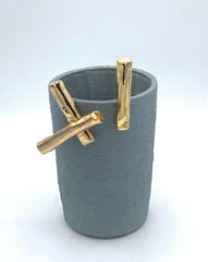 Gold Bar Vase