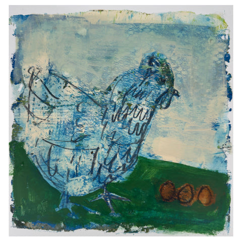 Hen with Three Eggs, Minoring