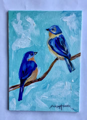 Pair of Bluebirds