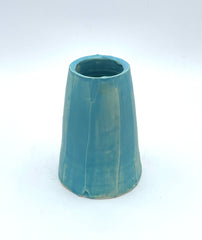 Turquoise Slip Vase