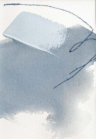 Color Study in Gray Blues