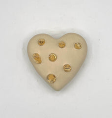 Gold Spike Heart