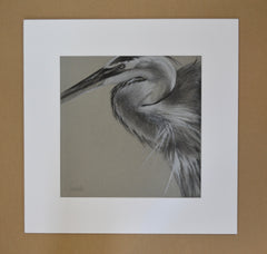 Windswept Heron