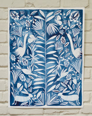 Garden, Indigo Series 02