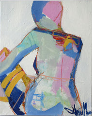 Pastel Figure