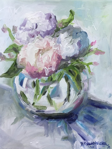 3 Hydrangeas Still Life